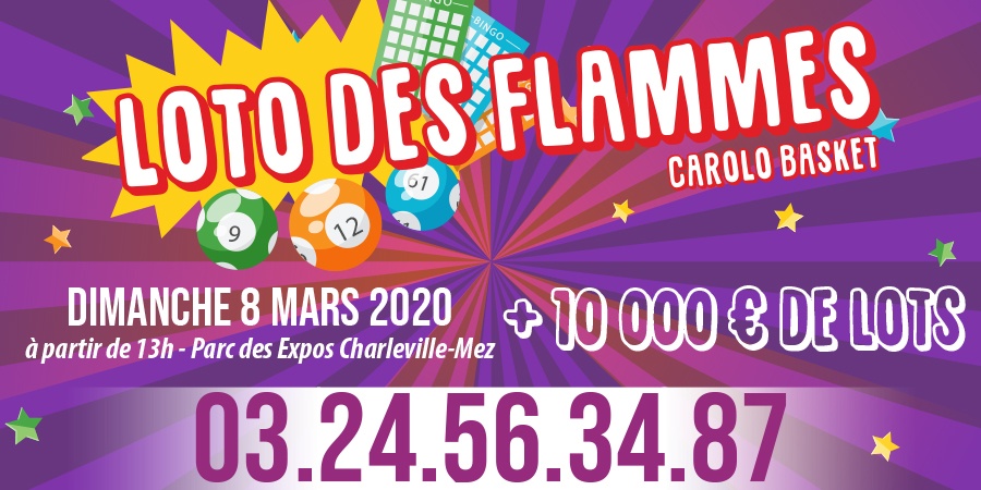 Flammes Carolo Basket Ardennes Club officiel FCBA Les Flammes Charleville Mézières
